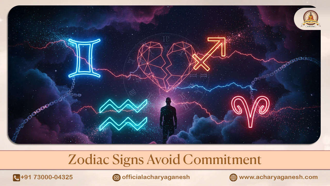 Zodiac Signs Avoid Commitment Traits